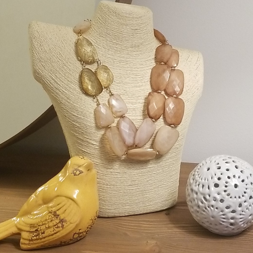 Beaded Necklace & earring set